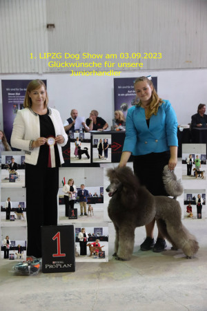 Juniorhandling 1. LIPZG Dog Show 2023